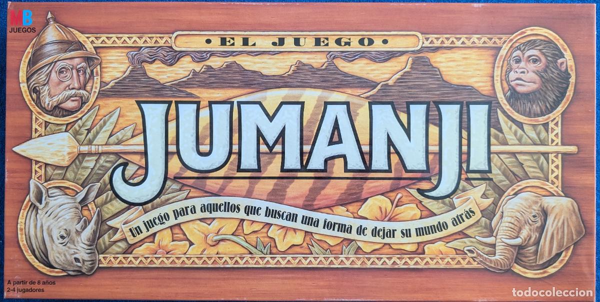 Juegos de mesa: Jumanji - MB Juegos (1995) &iexcl;Completo e impecable!
