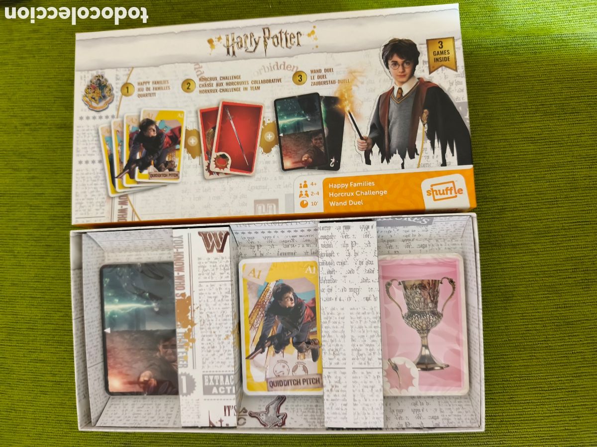 Juegos de mesa: JUEGO DE CARTAS SHUFFLE DE HARRY POTTER. - Foto 2
