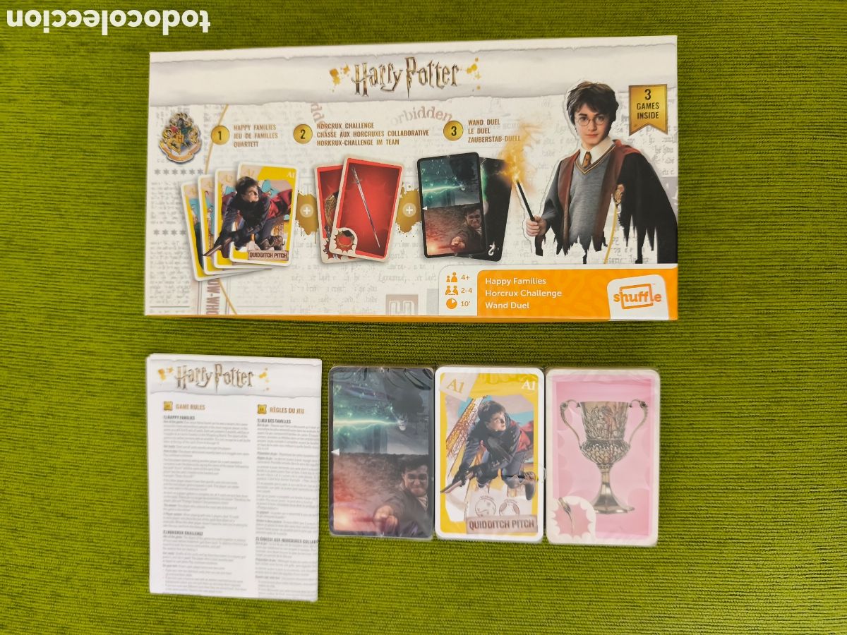 Juegos de mesa: JUEGO DE CARTAS SHUFFLE DE HARRY POTTER.