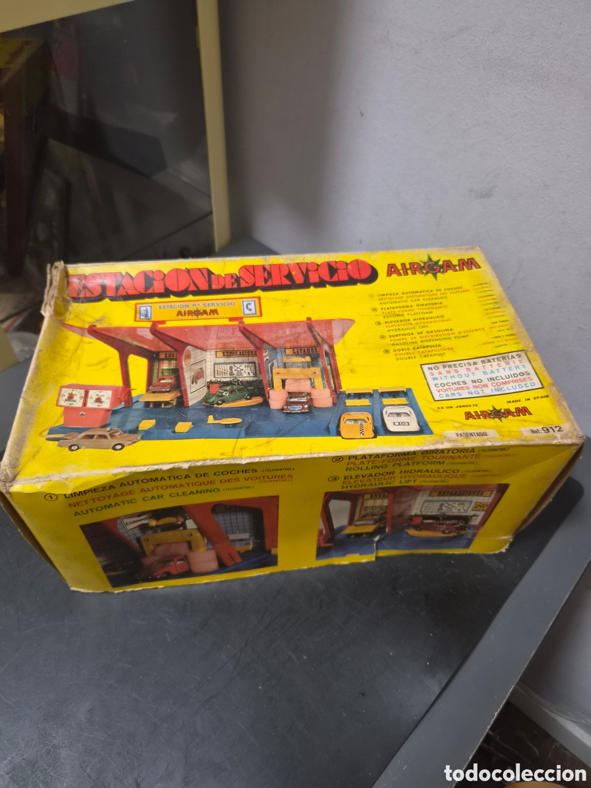 Jeux de table: ANTIGUA ESTACI&Oacute;N DE SERVICIO AIRGAM EN CAJA ORIGINAL