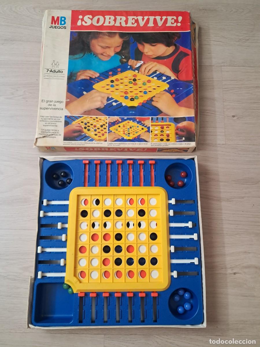 Juegos de mesa: Juego Sobrevive MB A&ntilde;os 80