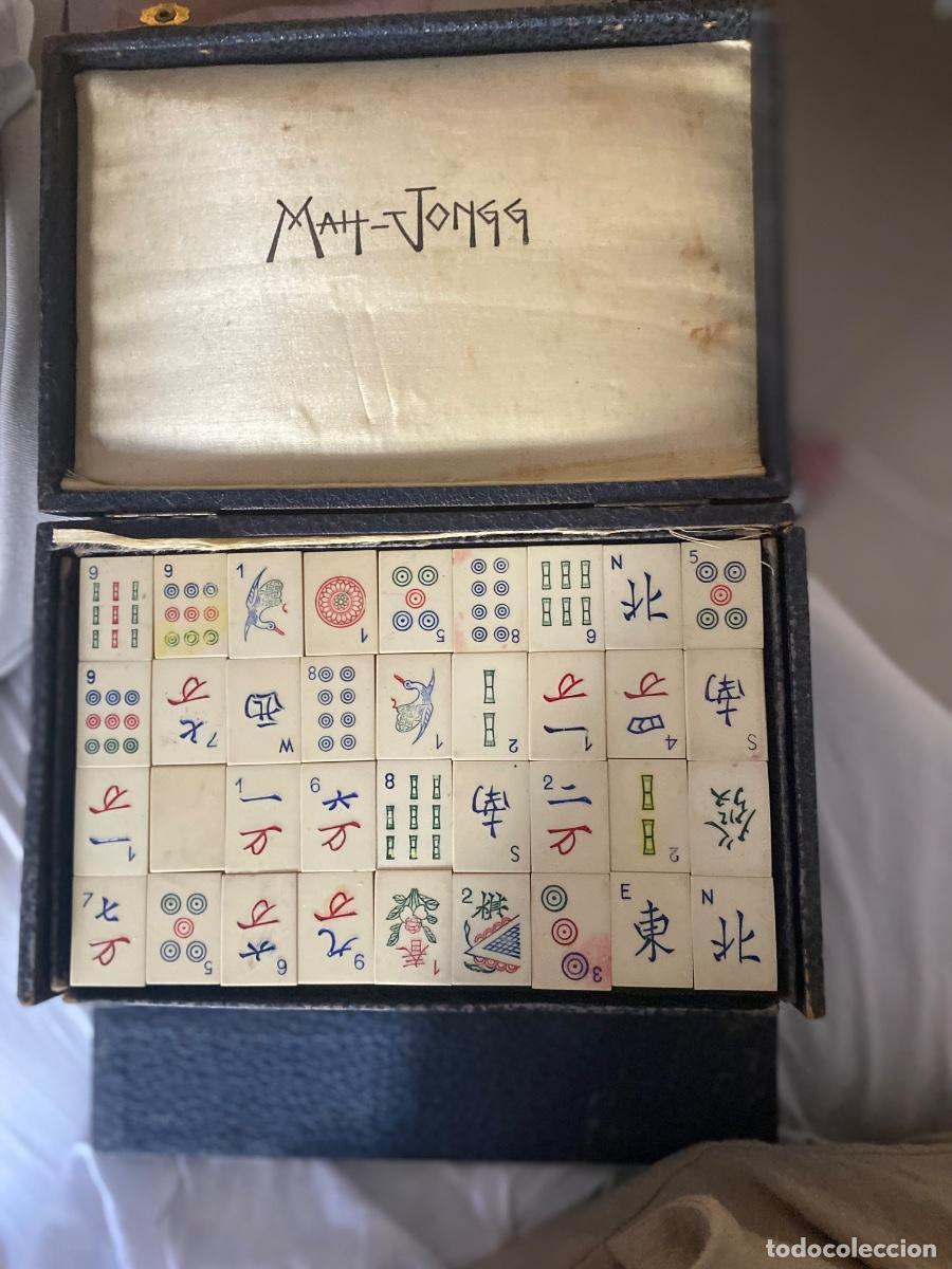 Juegos de mesa: Mah-jongg en buen estado y antiguo