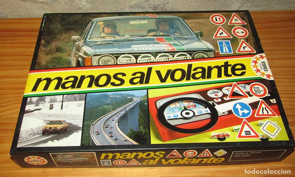 Juegos de mesa: MANOS AL VOLANTE, DE EDUCA - NUEVO - ANTIGUO JUEGO DE MESA - A&Ntilde;O 1977 - COMPLETO Y CON INSTRUCCIONES