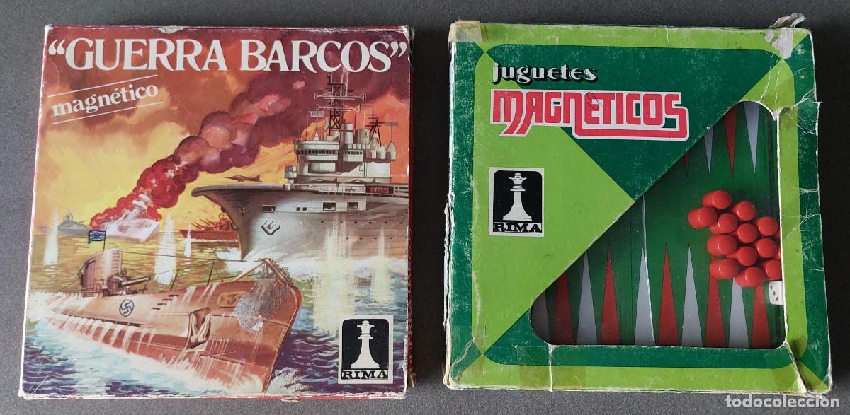 Juegos de mesa: Dos juegos magn&eacute;ticos de los a&ntilde;os 80