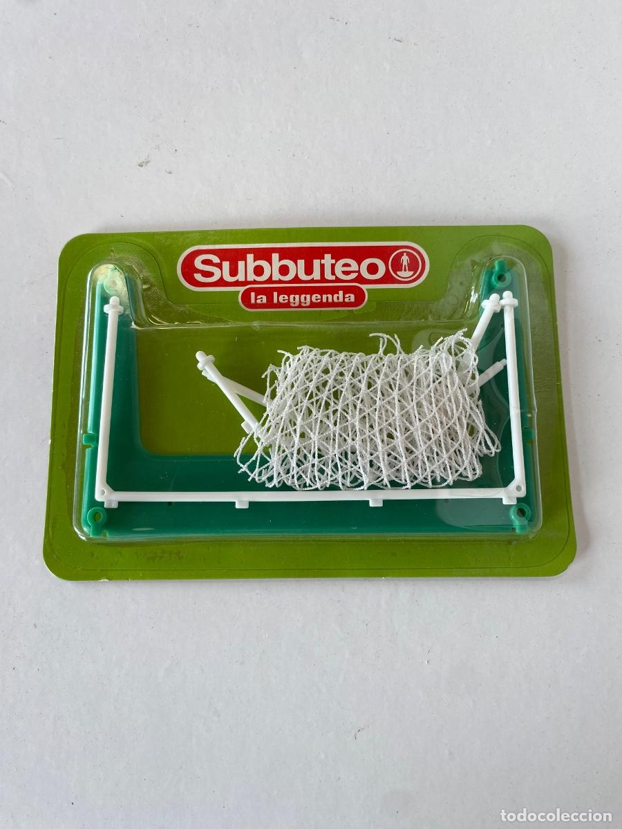Juegos de mesa: Porter&iacute;a de subbuteo nueva