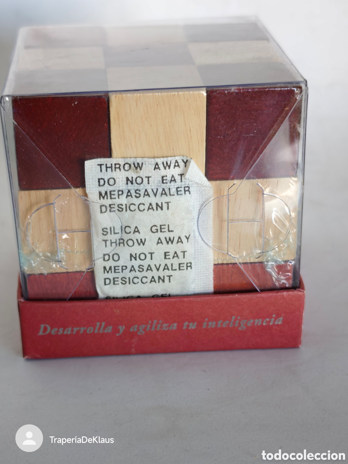 Juegos de mesa: Cubo Rompecabezas Madera (Juegos del Mundo) - car106