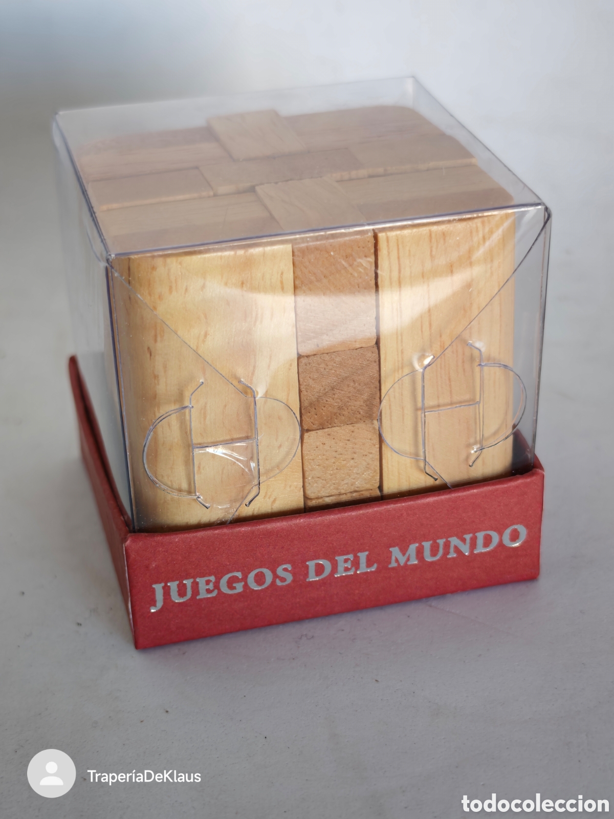 Juegos de mesa: Bloque Rompecabezas Madera (Juegos del Mundo) - car106
