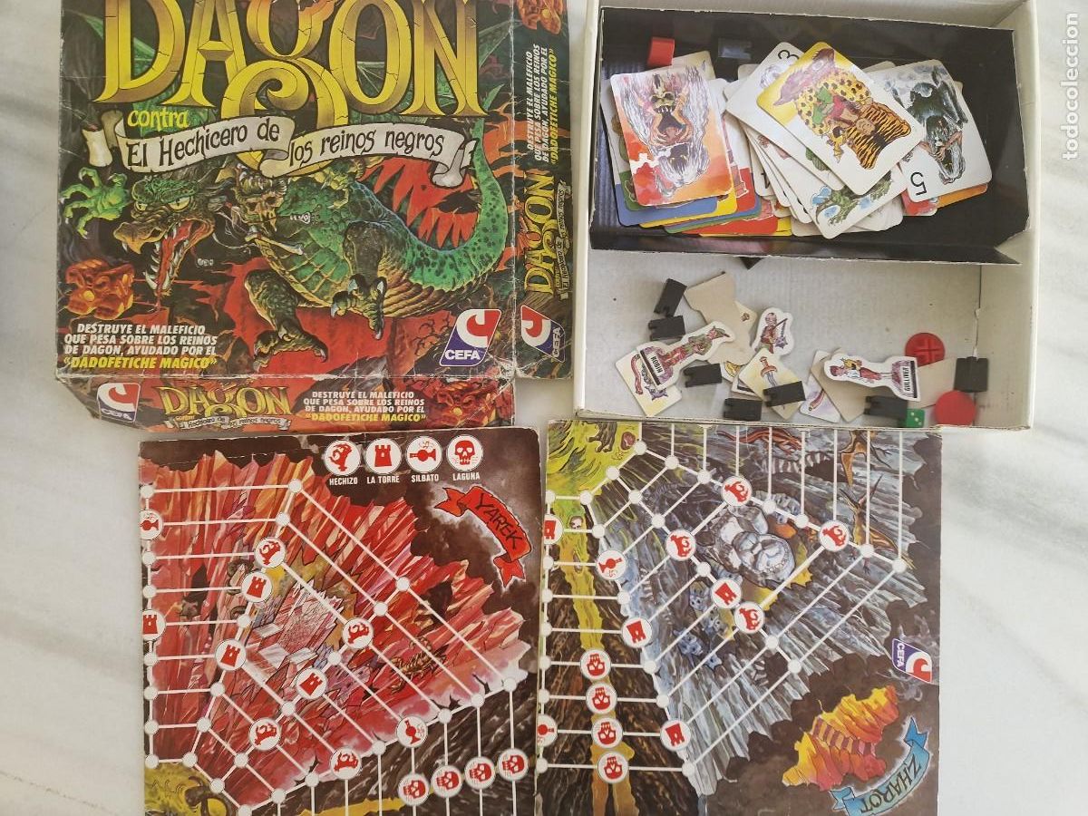 Juegos de mesa: DAGON, JUEGO DE CEFA