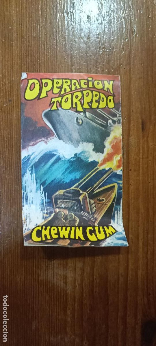 Juegos de mesa: Sobreenvoltorio cichel chewin gum operacion torpedo juego de barcos con barquitos