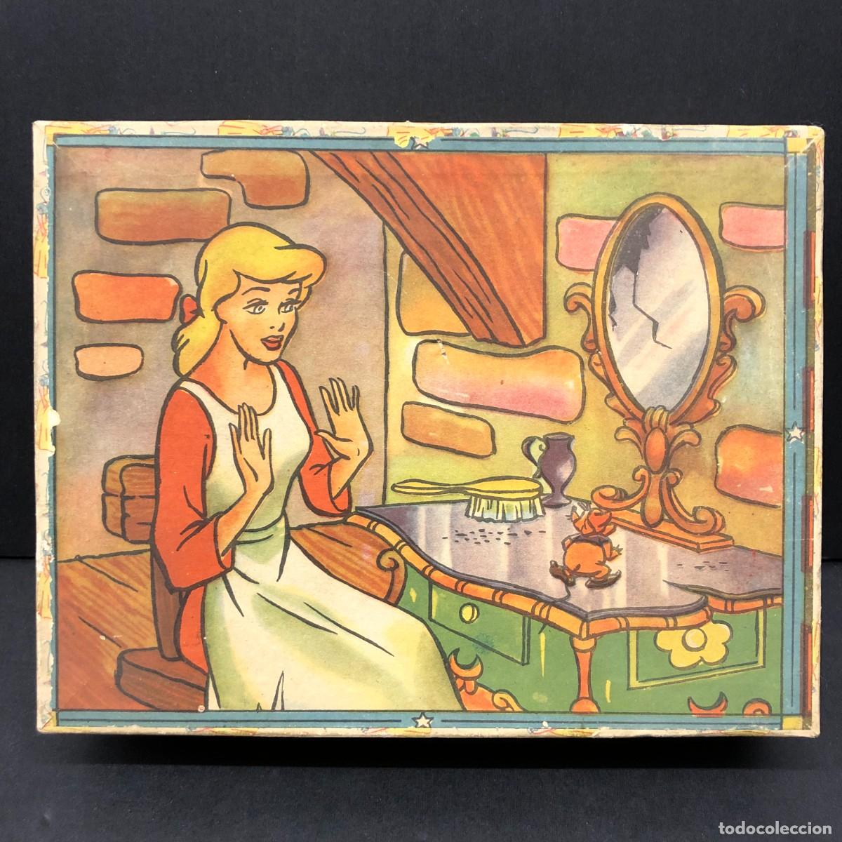Juegos de mesa: PRECIOSO JUEGO CENICIENTA - A&Ntilde;OS 40 - WALT DISNEY - CUBOS - 6 PUZZLES - COMPLETO RAR&Iacute;SIMO / 271