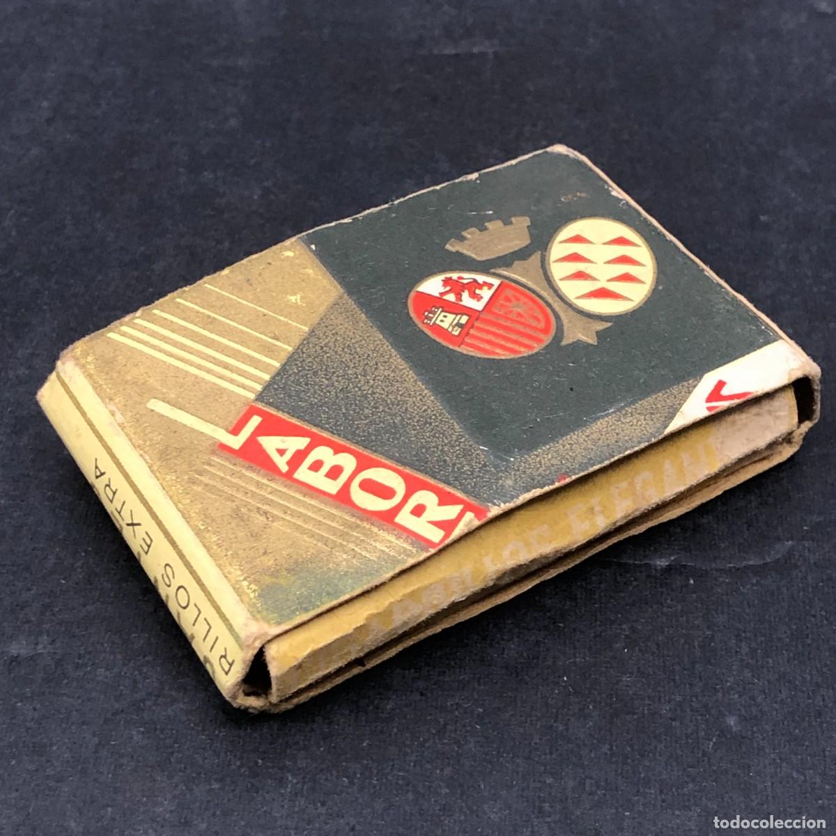 Juegos de mesa: PRECIOSO JUEGO DOMINO - CIGARRILLOS LABOR - RAR&Iacute;SIMOS - 14 FICHAS - INCOMPLETO / 272