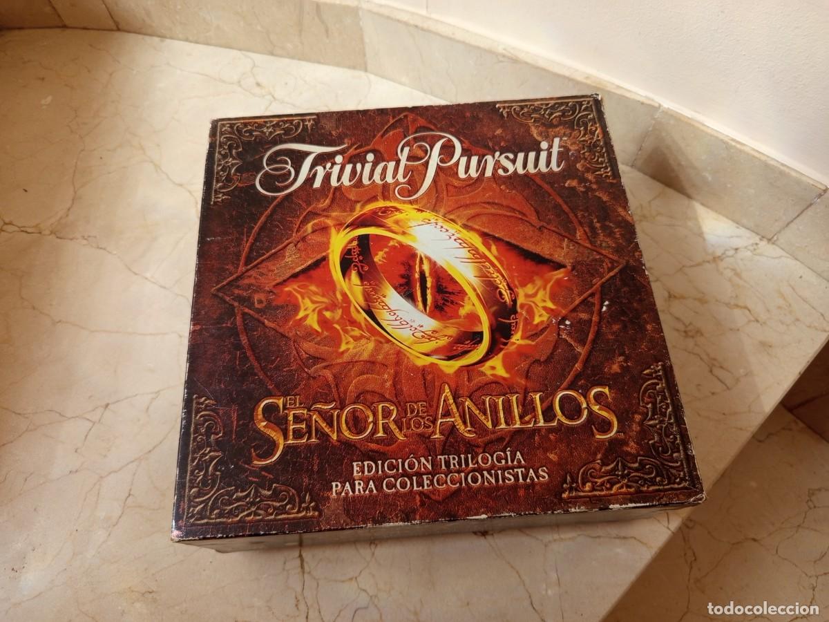 Juegos de mesa: Trivial Pursuit - Trilog&iacute;a Se&ntilde;or de los anillos. Edici&oacute;n coleccionistas. Completo y en buen estado!