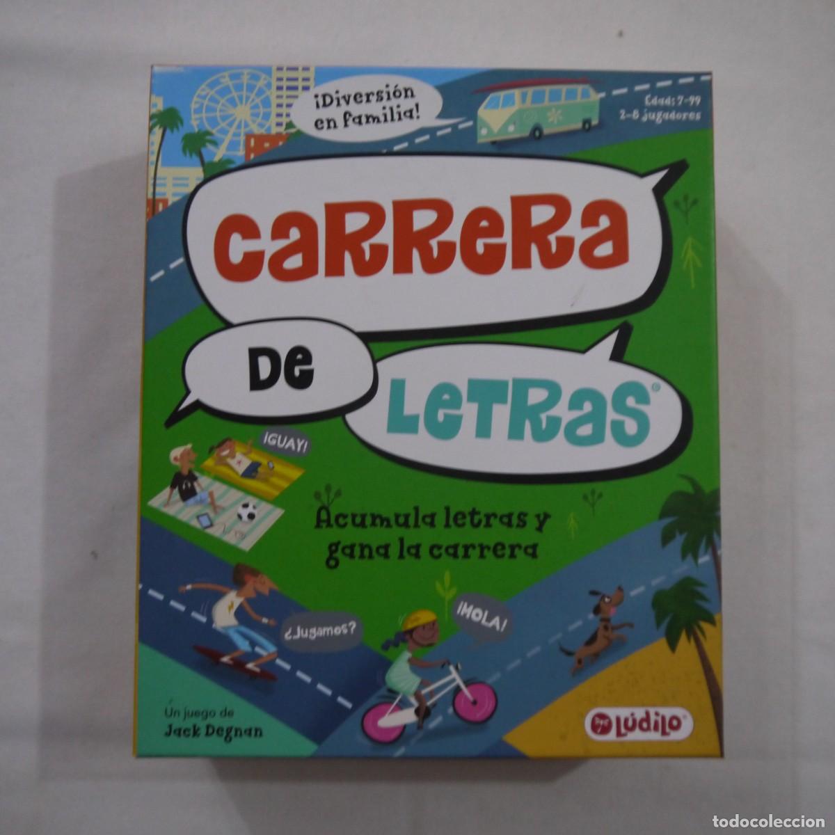 Juegos de mesa: CARRERA DE LETRAS. ACUMULA LETRAS Y GANA LA CARRERA - LUDILO