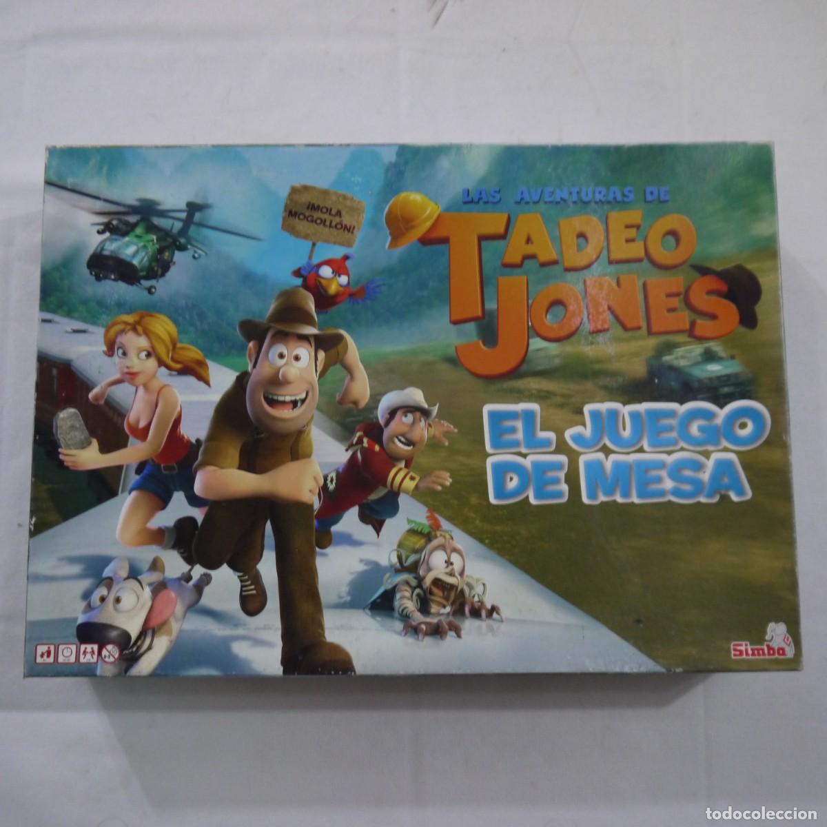 Juegos de mesa: LAS AVENTURAS DE TADEO JONES. EL JUEGO DE MESA - SIMBA - 2012