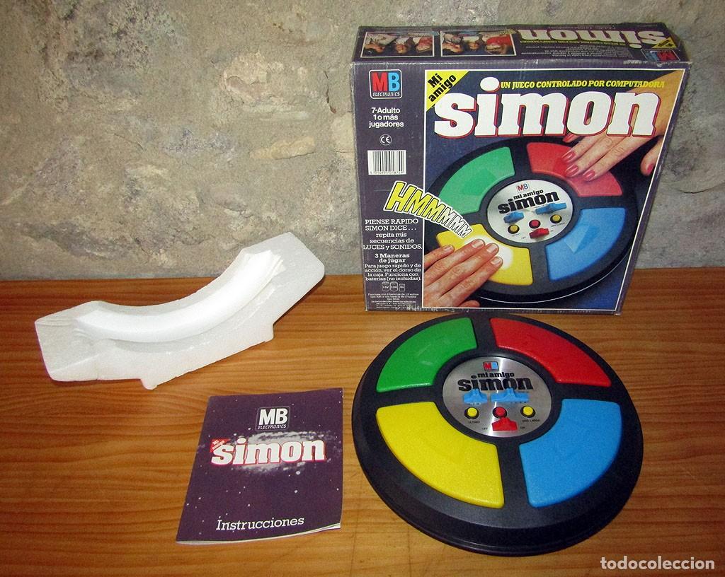 Juegos de mesa: MI AMIGO SIMON, DE MB JUEGOS - 1&ordm; EDICION, A&Ntilde;O 1981 - FUNCIONANDO Y EN SU CAJA ORIGINAL