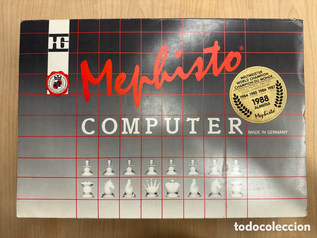 Juegos de mesa: Chess Computer Mephisto MM IV - Foto 1