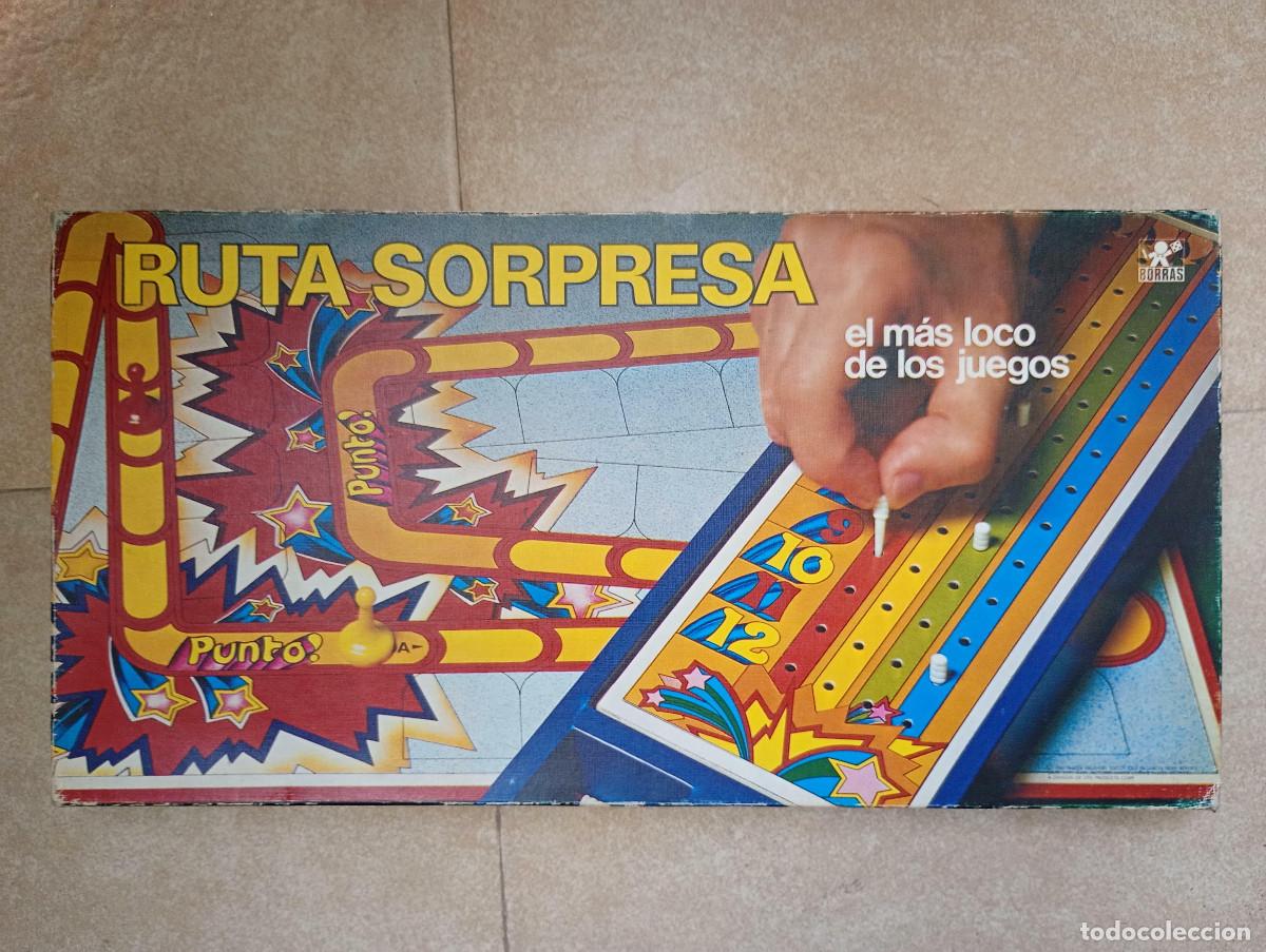 Juegos de mesa: ANTIGUO JUEGO RUTA SORPRESA EL MAS LOCO DE LOS JUEGOS