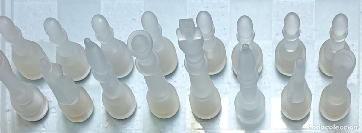 Juegos de mesa: ajedrez de cristal. nuevo. sin usar. - Foto 3