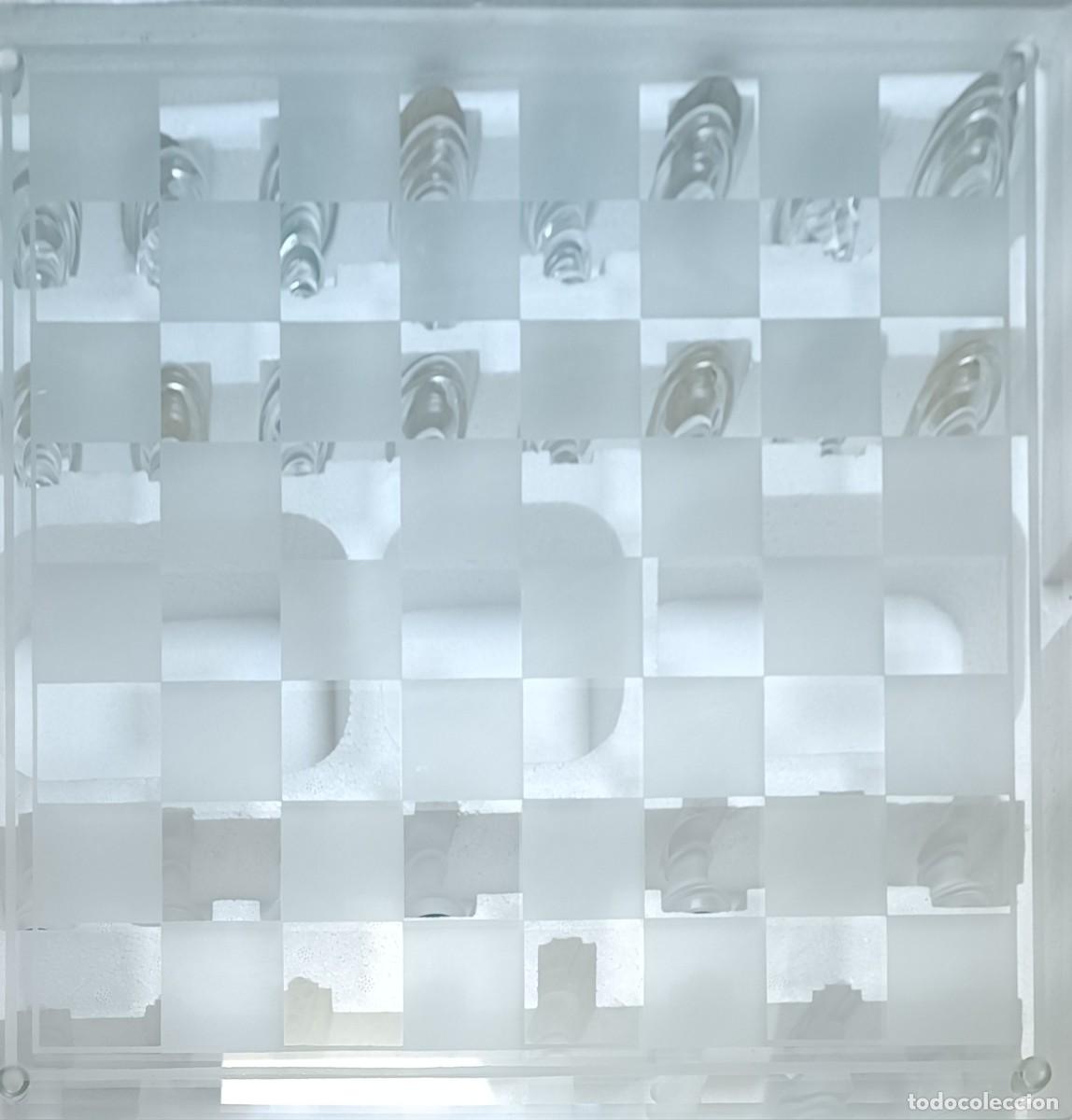 Juegos de mesa: ajedrez de cristal. nuevo. sin usar. - Foto 8