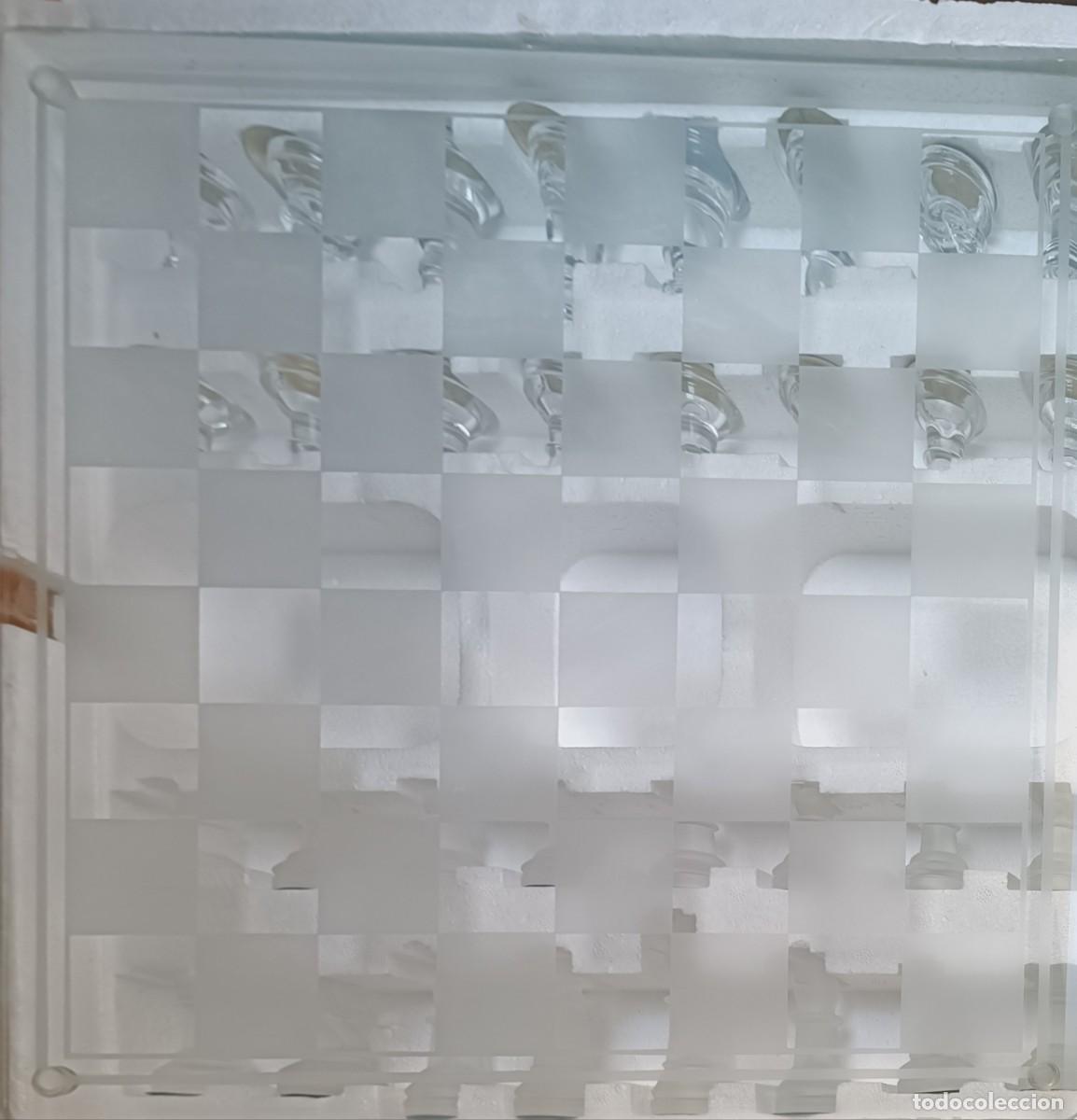 Juegos de mesa: ajedrez de cristal. nuevo. sin usar. - Foto 9