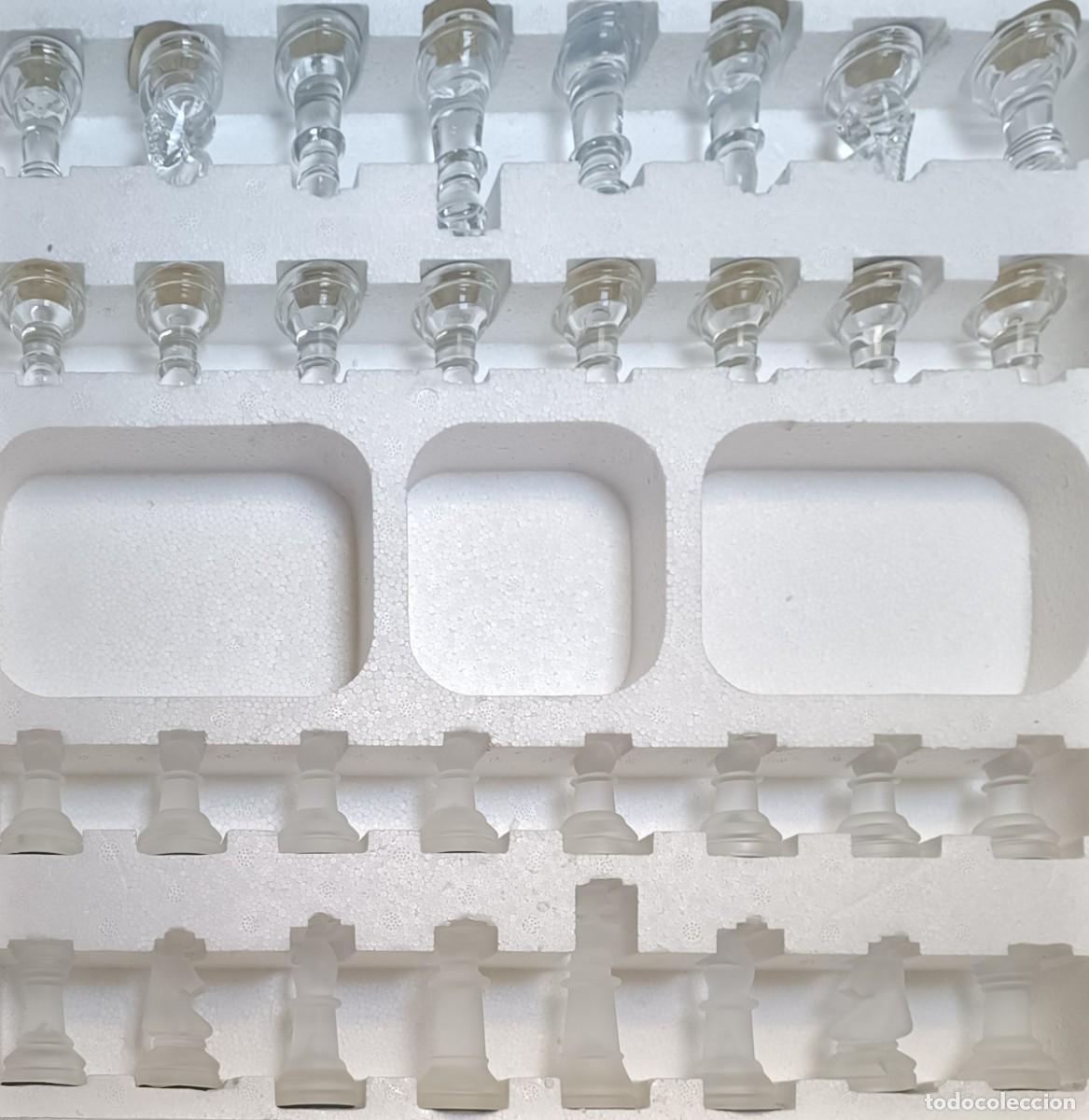 Juegos de mesa: ajedrez de cristal. nuevo. sin usar. - Foto 10
