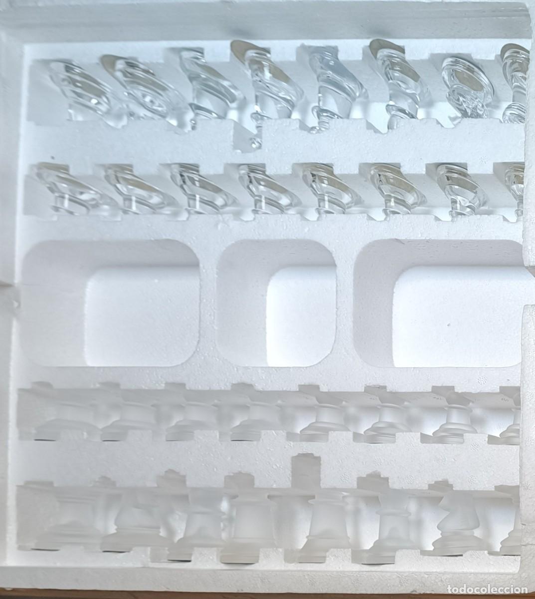 Juegos de mesa: ajedrez de cristal. nuevo. sin usar. - Foto 11