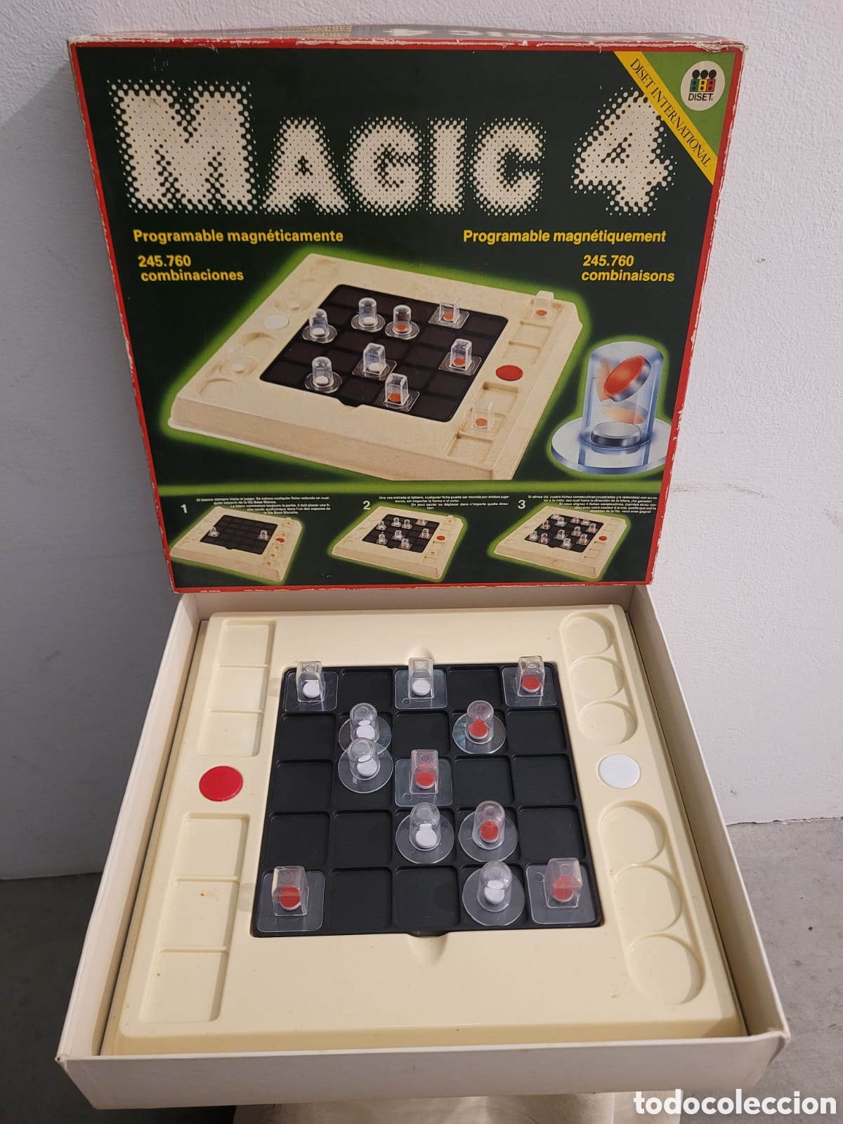 Juegos de mesa: Magic 4 diset juego de mesa vintage - Foto 2