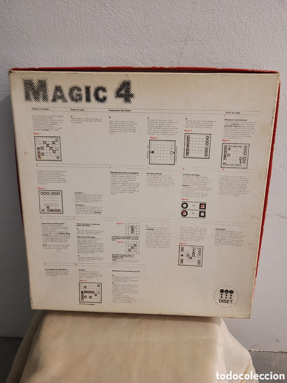 Juegos de mesa: Magic 4 diset juego de mesa vintage - Foto 4