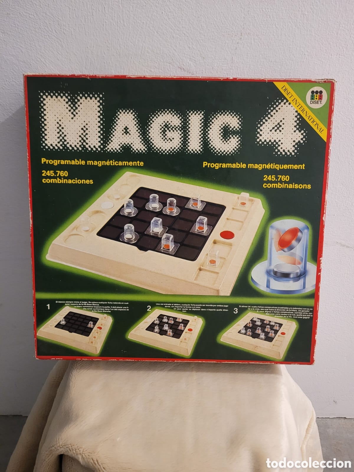 Juegos de mesa: Magic 4 diset juego de mesa vintage