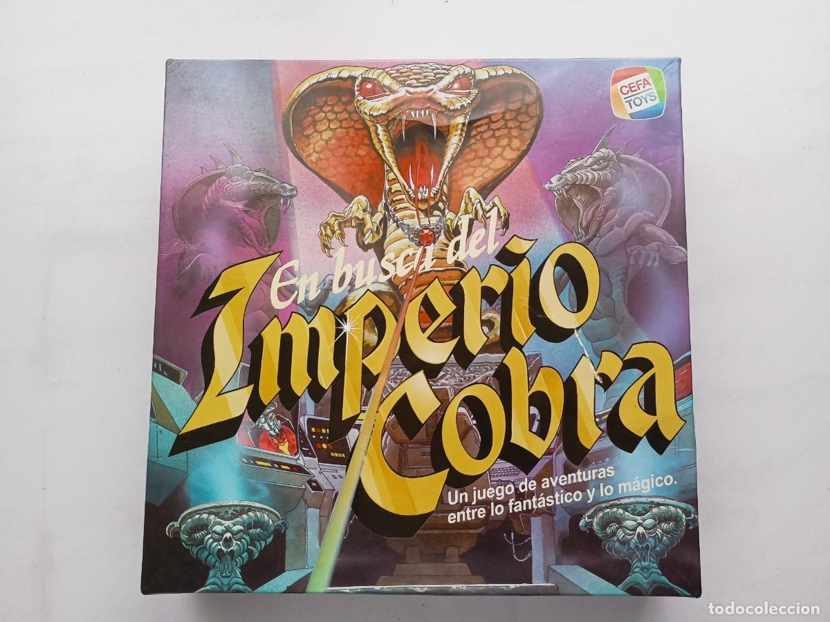 Juegos de mesa: EN BUSCA DEL IMPERIO COBRA CEFA TOYS REEDICI&Oacute;N INCOMPLETO