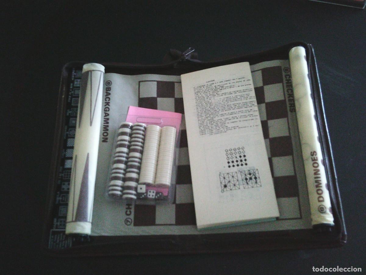 Juegos de mesa: JUEGO DE VIAJE EN FORMATO LIBRO CON VARIOS JUEGOS - NUEVO - CJ 252