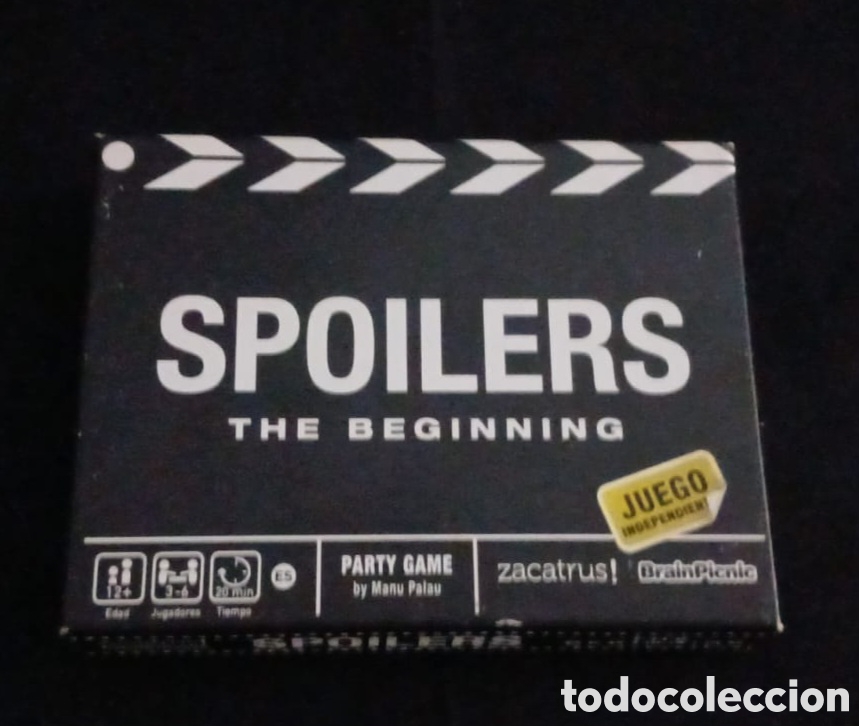 Juegos de mesa: SPOILERS :THE BEGINNING