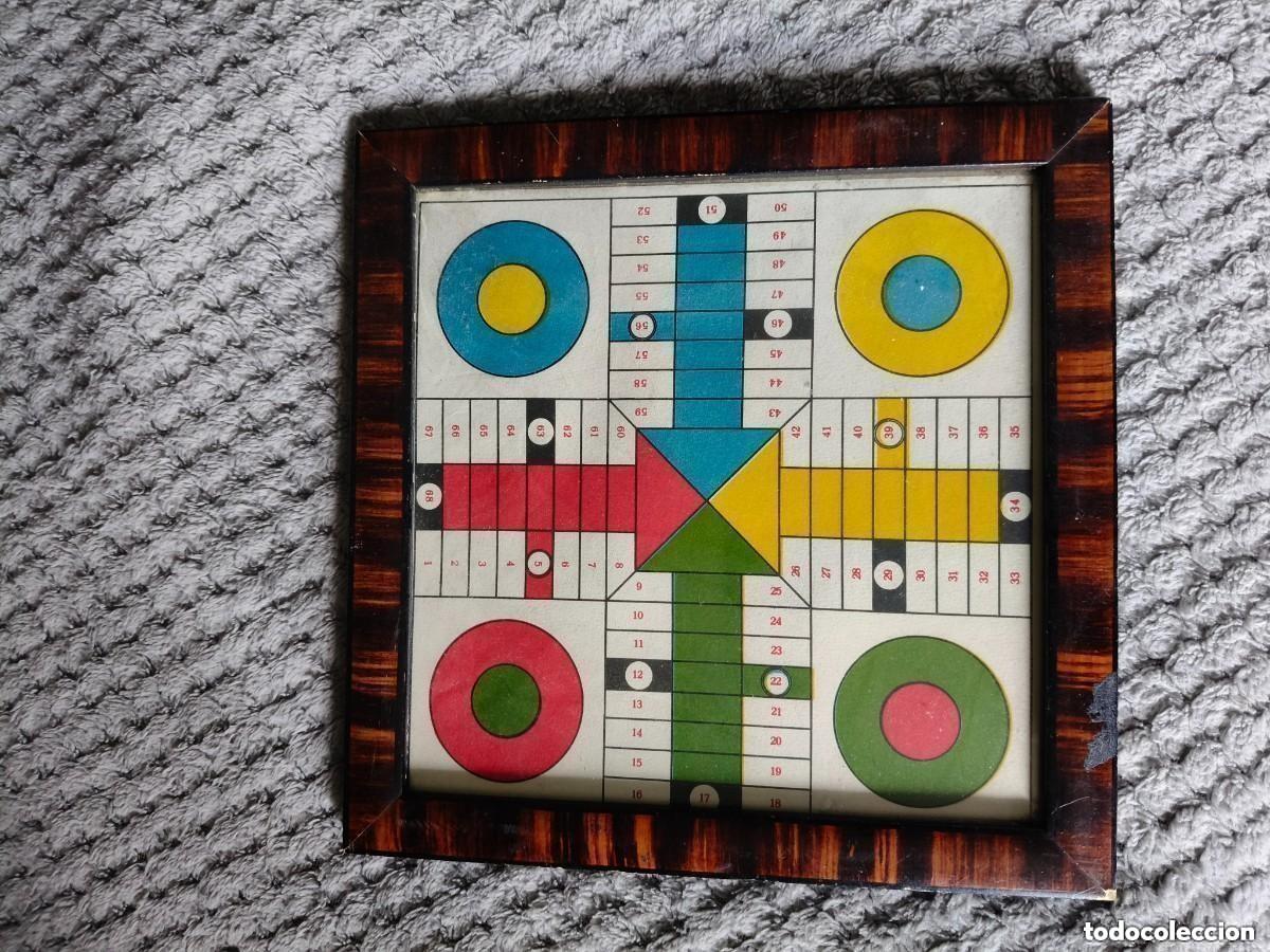Jogos de mesa: TABLERO ANTIGUO DE PARCHIS DE MEDIDAS DE 21X21 cm