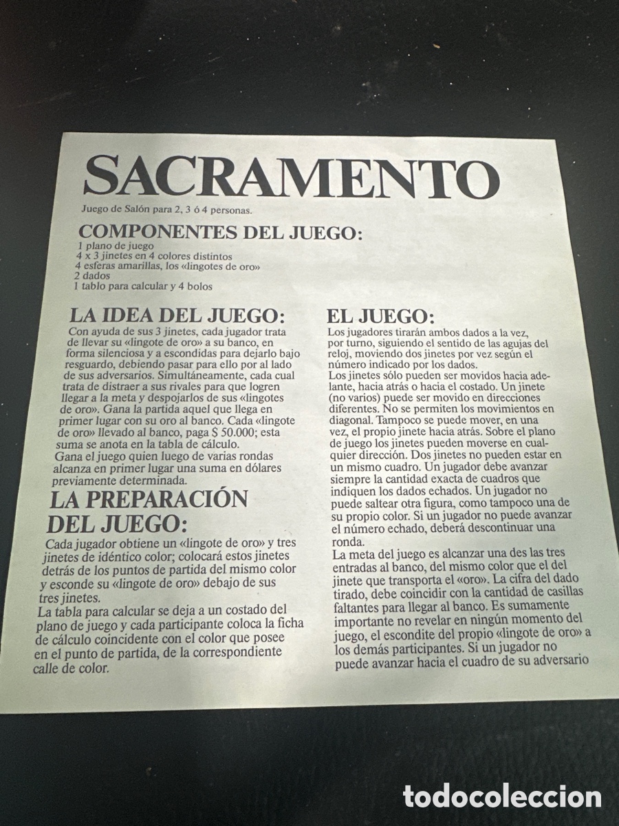 Juegos de mesa: JUEGO DE MESA SACRAMENTO - Foto 3