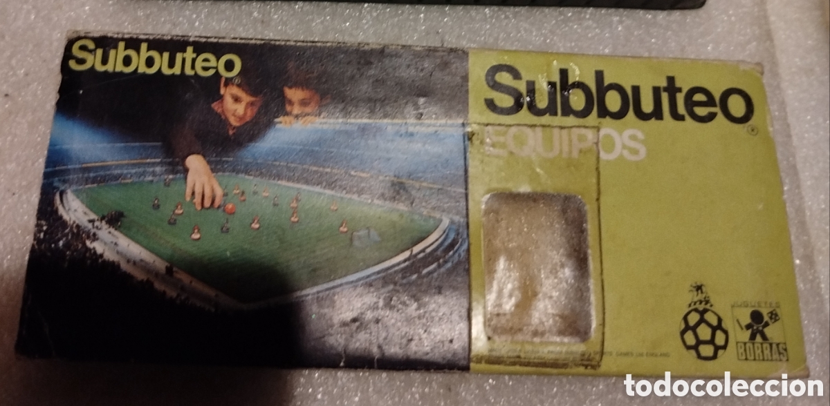 Juegos de mesa: 9 jugadores de subbuteo en caja - Foto 1