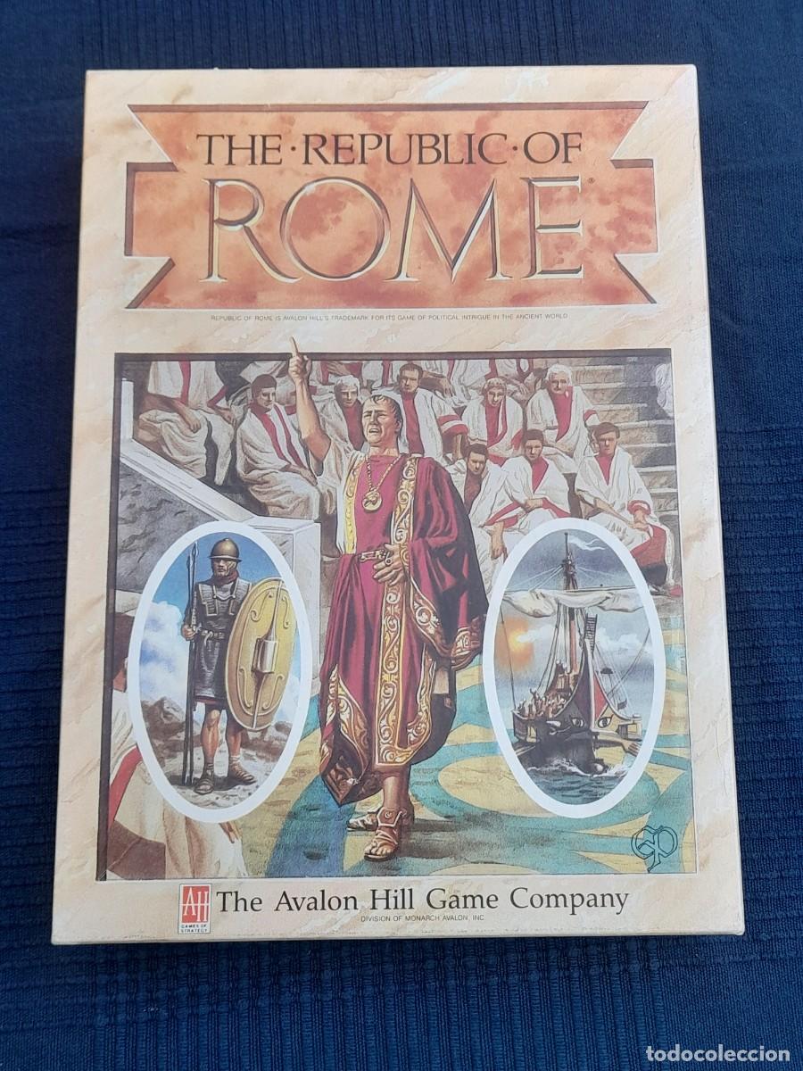 Board Games: THE REPUBLIC OF ROME. Avalon Hill. 1990. Nunca jugado.