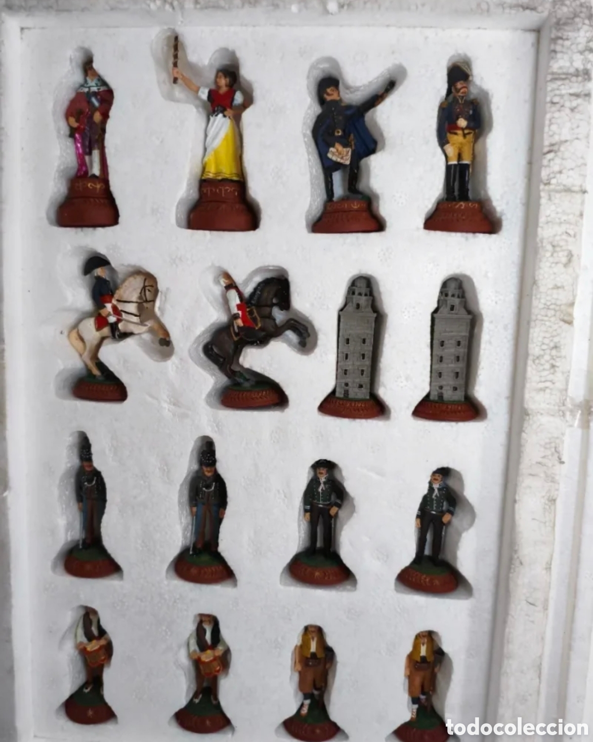 Juegos de mesa: Piezas Ajedrez Guerra Independencia - Foto 5