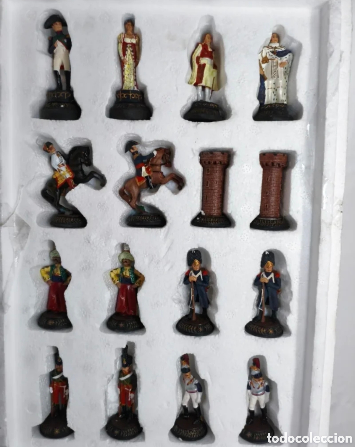Juegos de mesa: Piezas Ajedrez Guerra Independencia - Foto 6