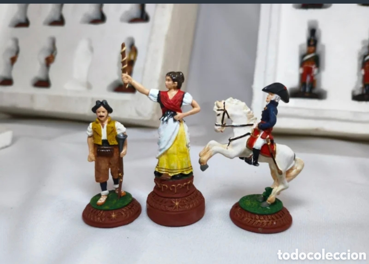 Juegos de mesa: Piezas Ajedrez Guerra Independencia
