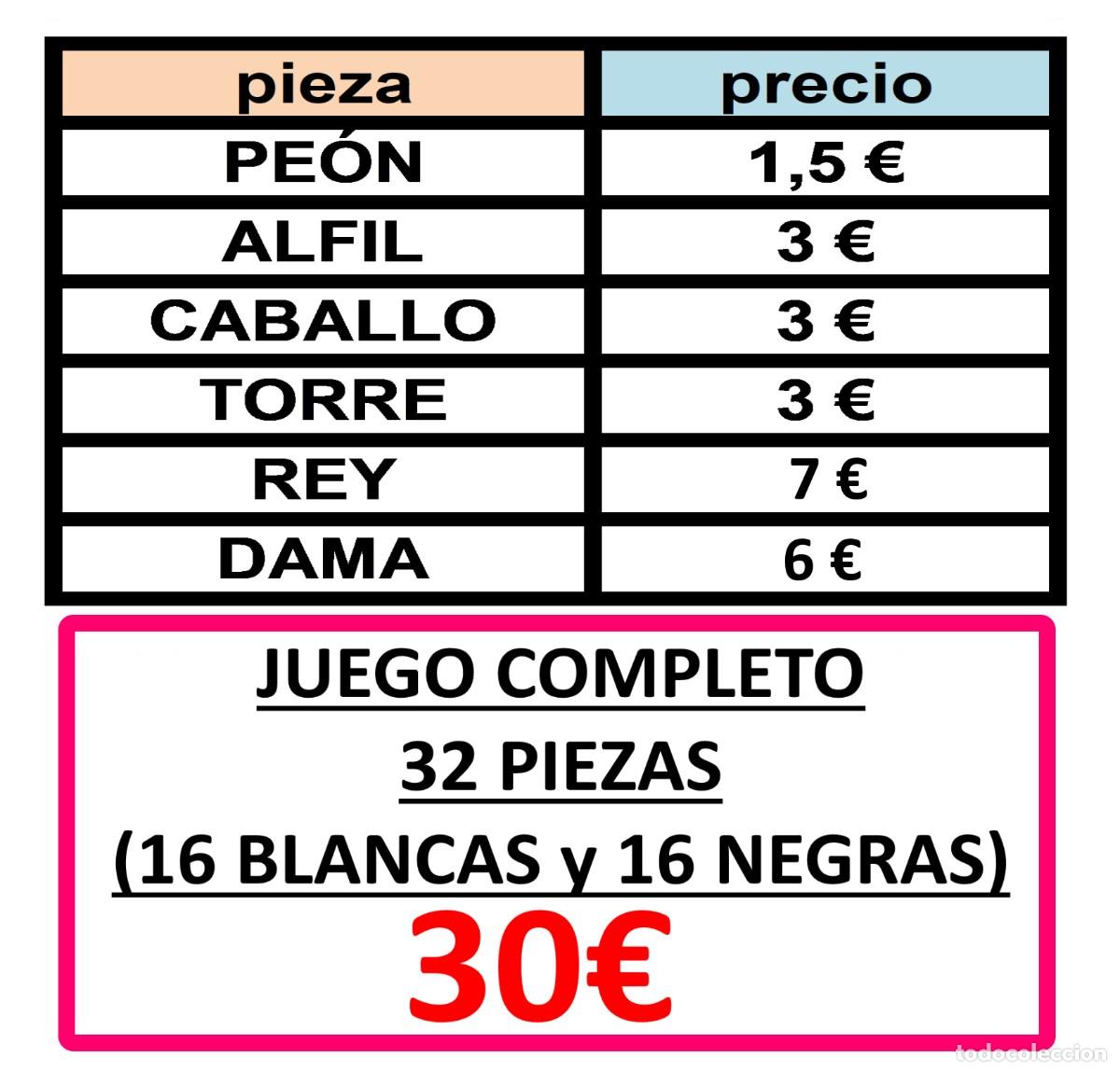 Juegos de mesa: Fichas sueltas de ajedrez Novag - Foto 11