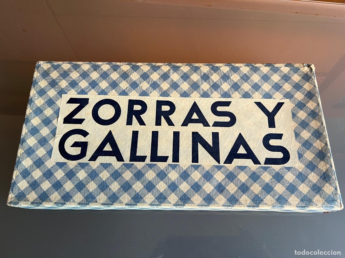 Board Games: ZORRAS Y GALLINAS JUEGO DE MESA EDITORIAL SELVA A&Ntilde;OS 50