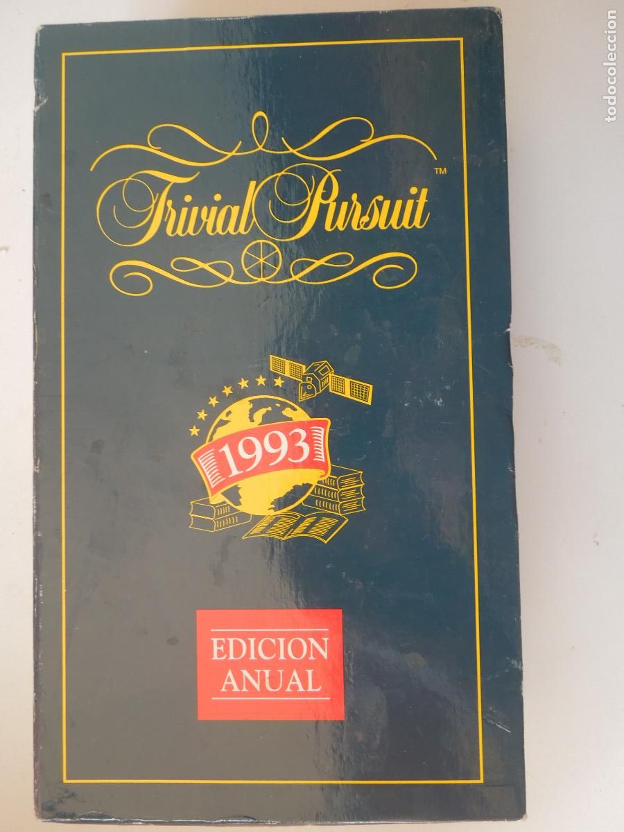 Juegos de mesa: TRIVIAL PURSUIT - EDICI&Oacute;N ANUAL 1993 - PARKER.