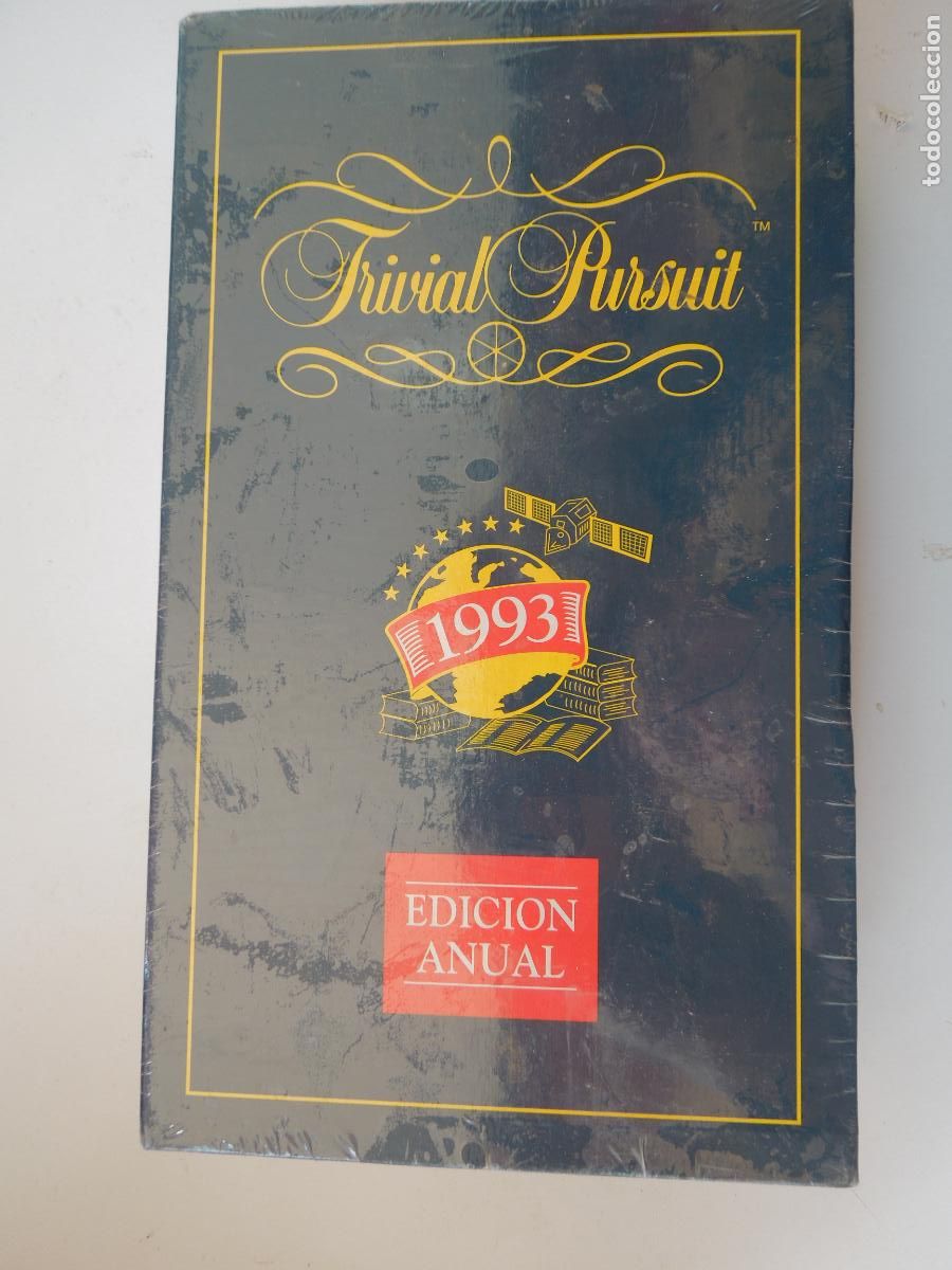 Juegos de mesa: TRIVIAL PURSUIT - EDICI&Oacute;N ANUAL 1993 - PARKER - NUEVO PRECINTADO.