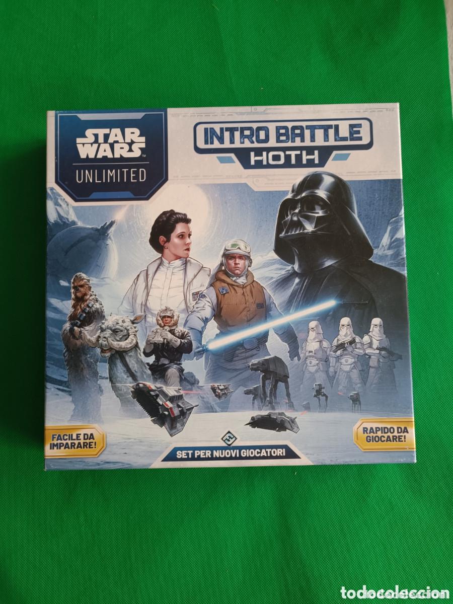 Board Games: Juego de mesa Intro Battle Hoth Star wars unlimited italiano nuevo