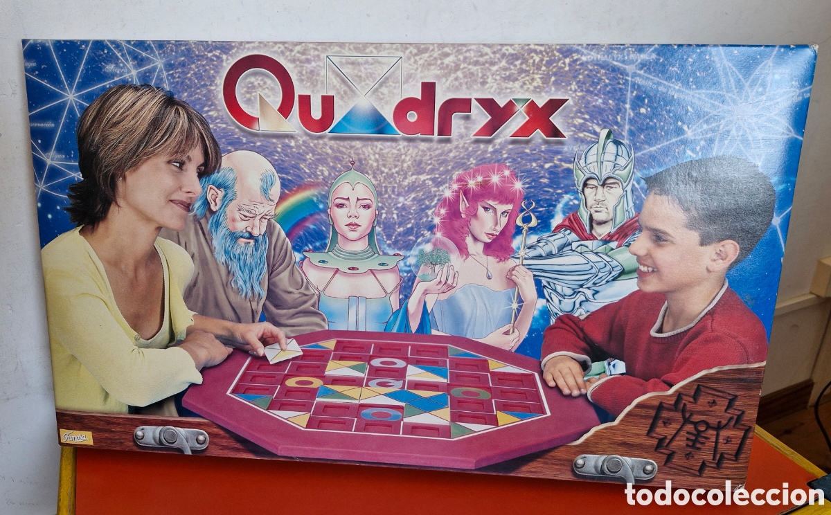 Juegos de mesa: JUEGO DE L&Oacute;GICA QUADRYX.FAMOSA 2002.NUEVO EN CAJA.