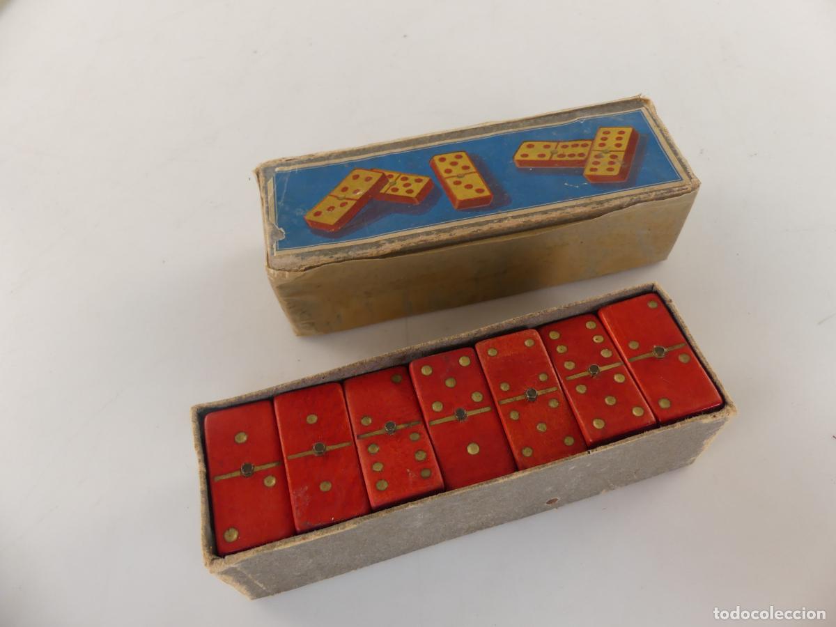 Giochi da tavolo: JUEGO DE DOMINO FICHAS DE MADERA