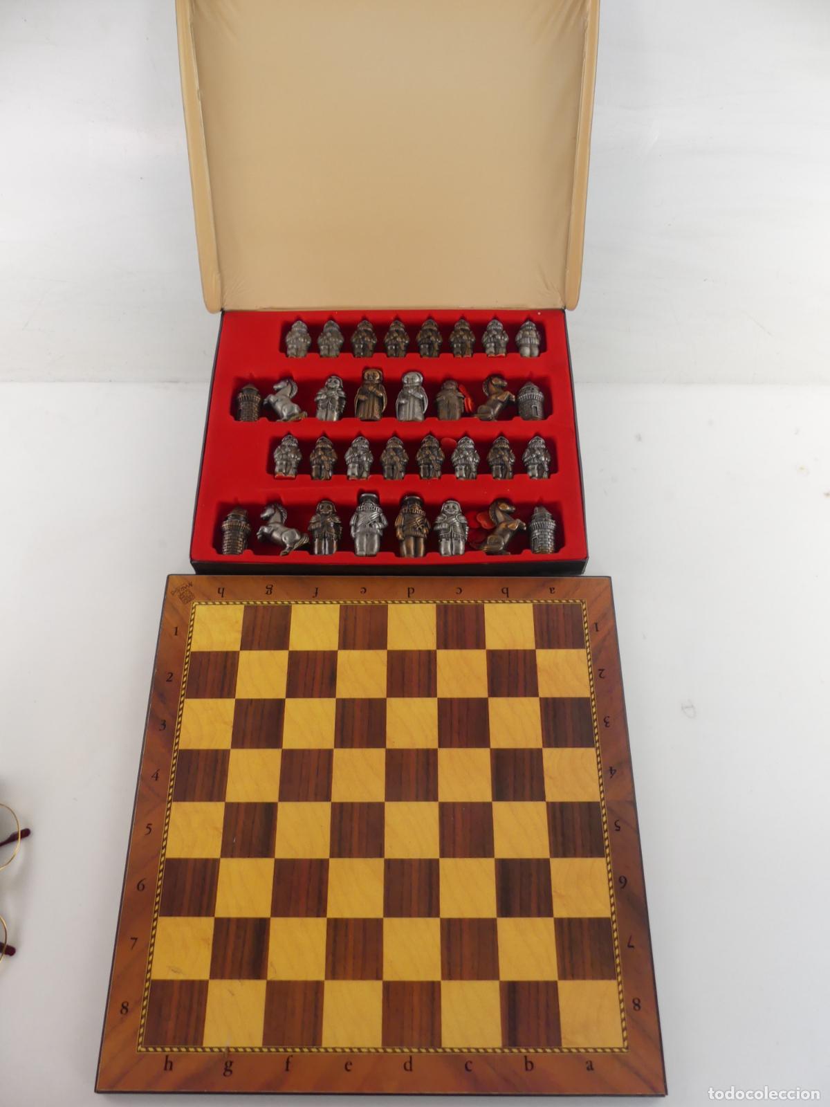 Board Games: JUEGO DE AJEDREZ TABLERO Y FIGURAS - JUGUETES MARIGO