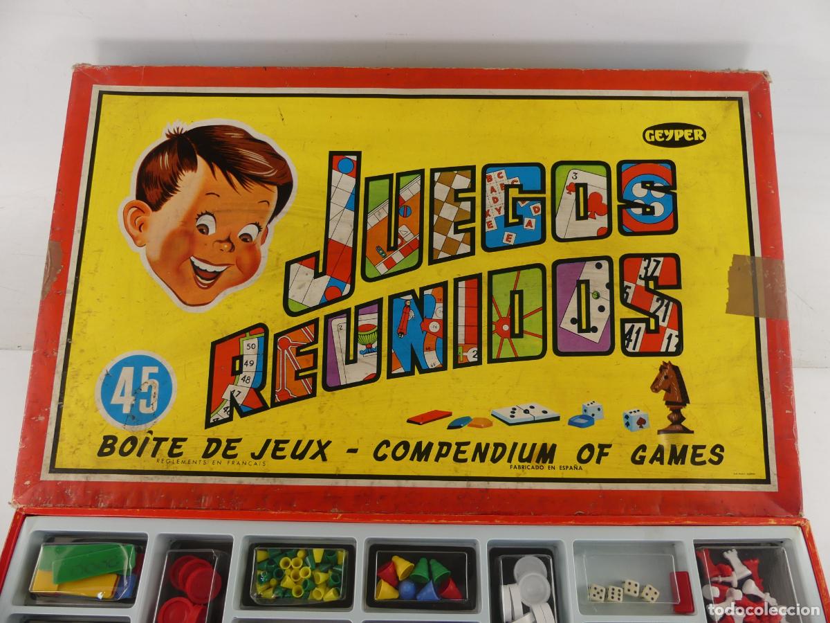 Juegos de mesa: JUEGOS REUNIDOS NUMERO 45 DE GEYPER - Foto 2