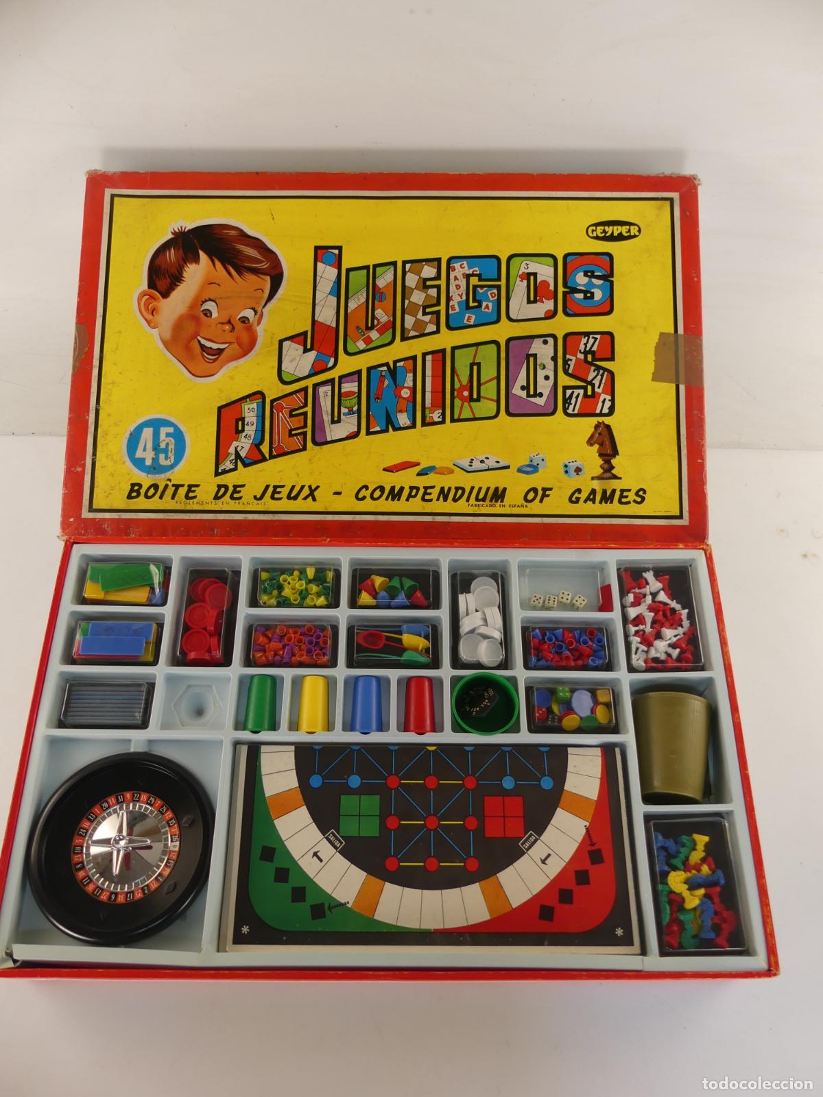 Juegos de mesa: JUEGOS REUNIDOS NUMERO 45 DE GEYPER - Foto 1