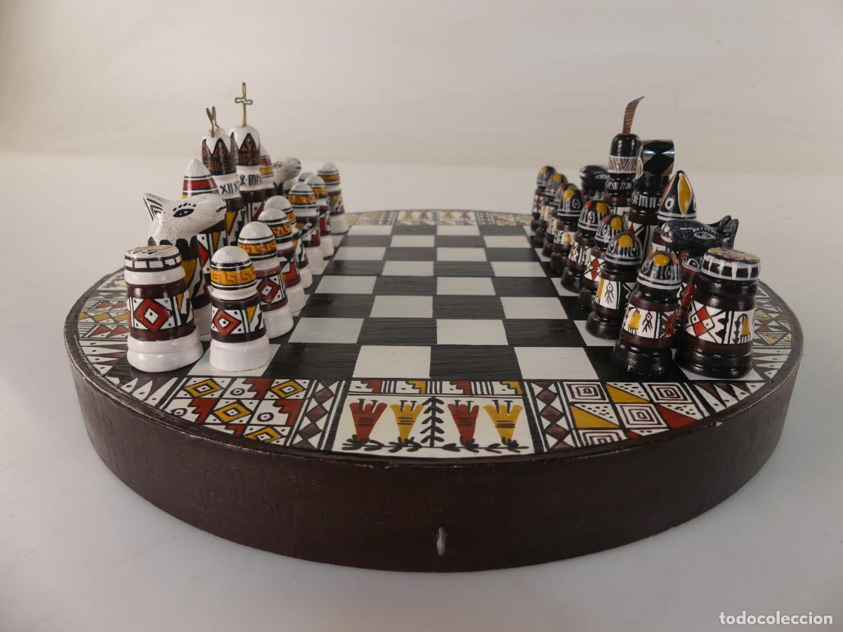 Juegos de mesa: JUEGO DE AJEDREZ CON TABLERO - Foto 3
